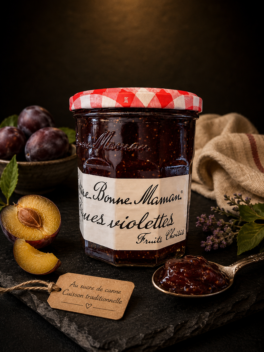 Confiture de figues violettes Bonne Maman — Comptoir Français TLV, Tel Aviv