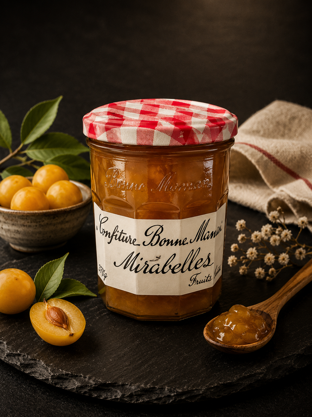 Confiture de mirabelles Bonne Maman — Comptoir Français TLV, Tel Aviv