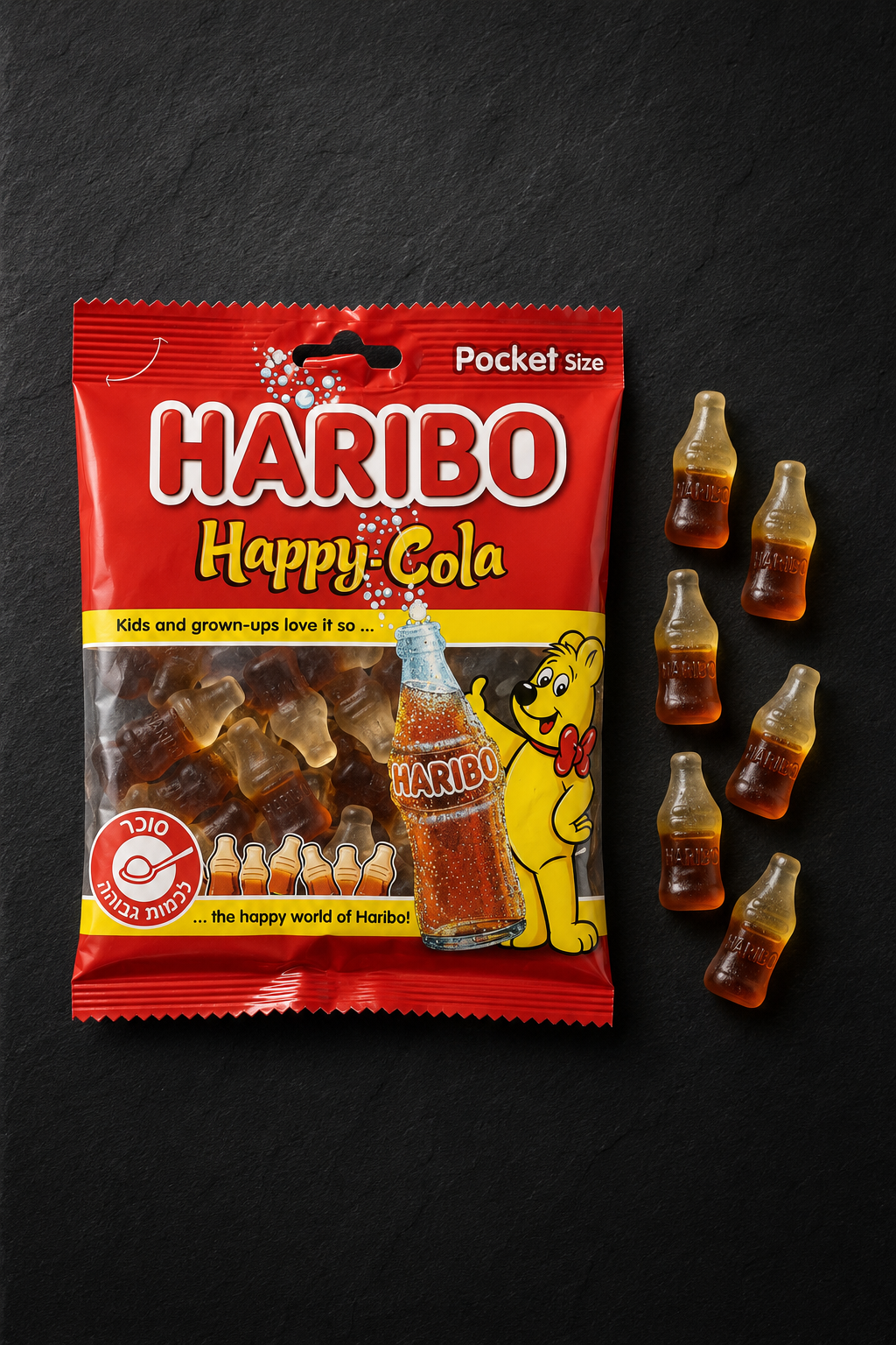 Bonbons gélifiés Haribo goût cola — Comptoir Français TLV, Tel Aviv