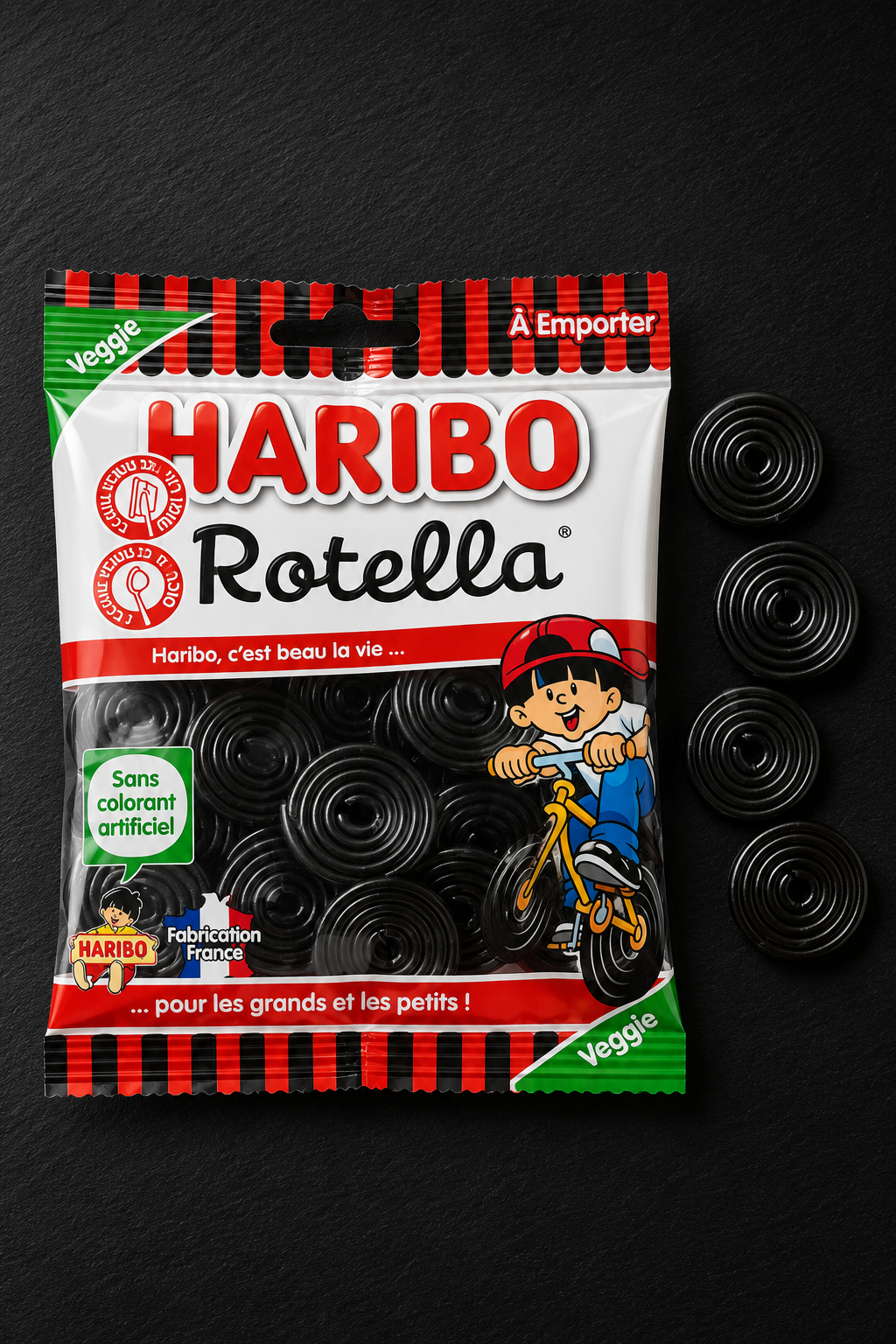 Rouleaux gélifiés Haribo Rotella — Comptoir Français TLV, Tel Aviv