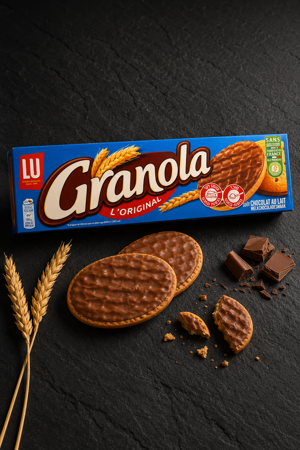 Biscuits LU Granola chocolat au lait — Comptoir Français TLV, Tel Aviv