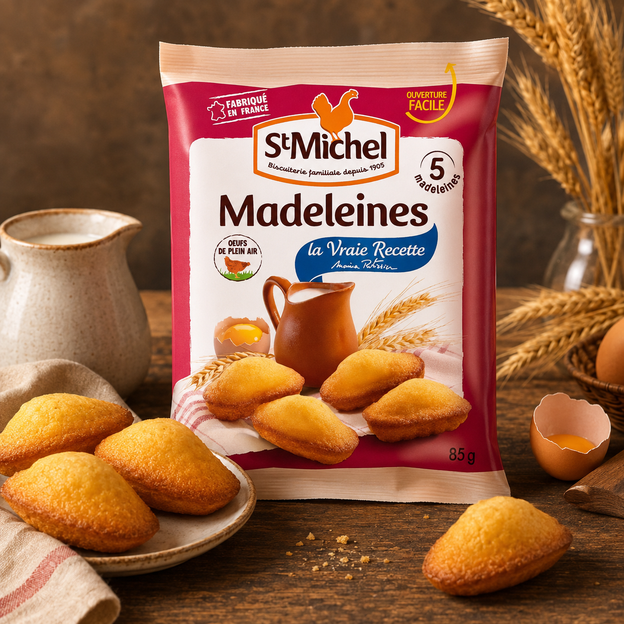 Madeleines St Michel — Comptoir Français TLV, Tel Aviv