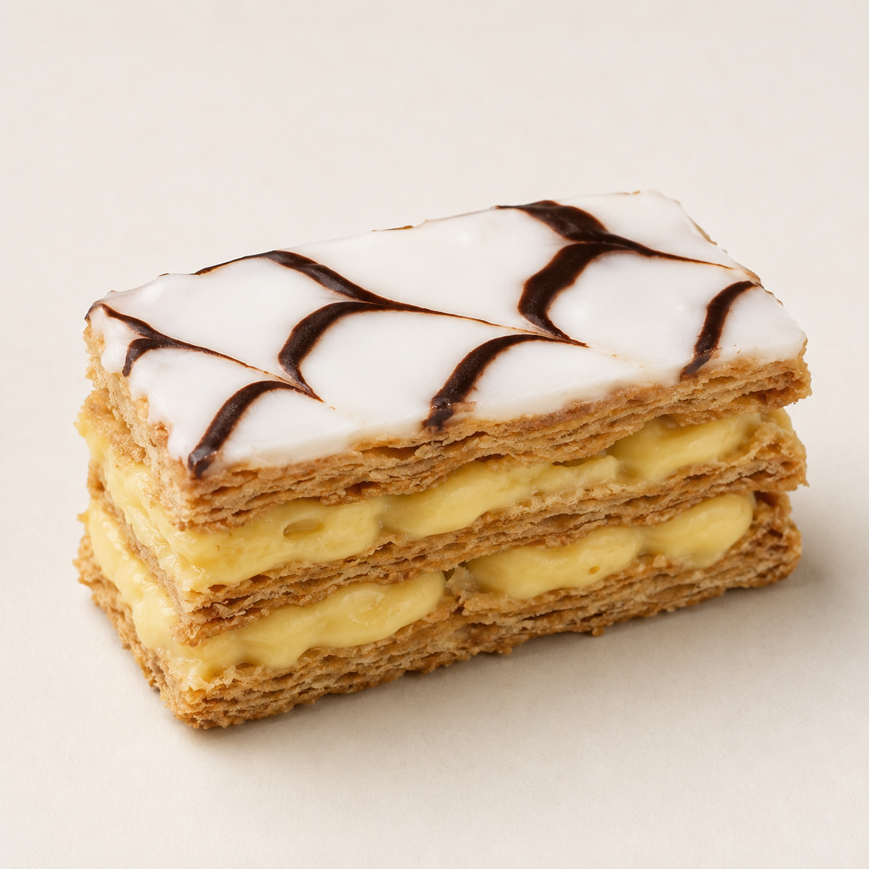 Millefeuille pâtissier — Comptoir Français TLV, Tel Aviv