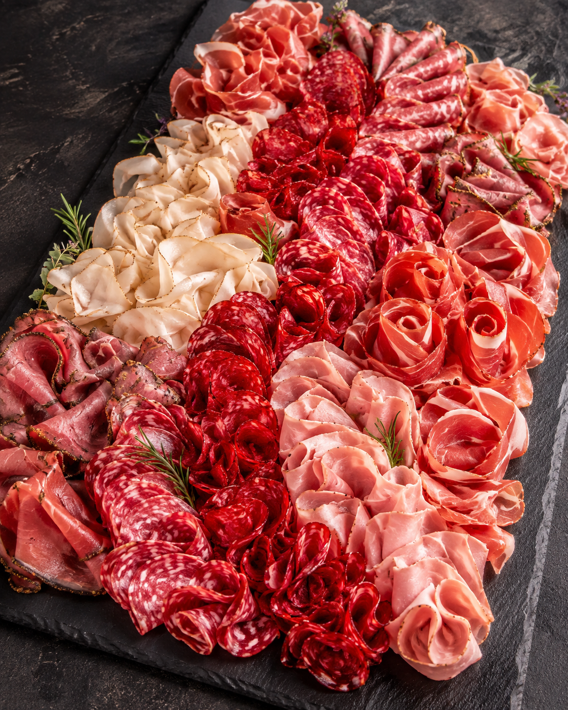 Plateau de charcuteries mixtes casher, 1 kg — Comptoir Français TLV, Tel Aviv