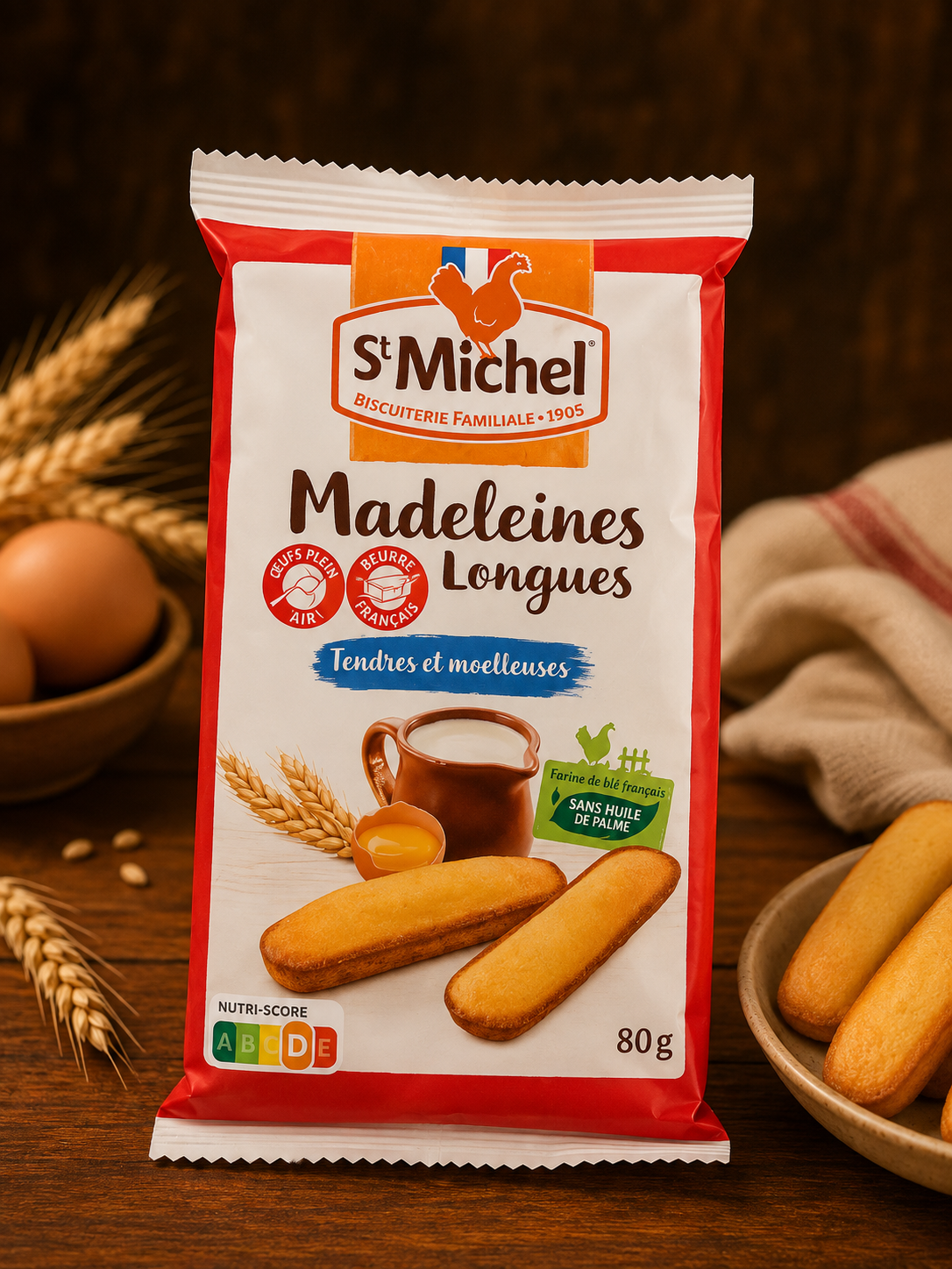 Madeleines longues St Michel — Comptoir Français TLV, Tel Aviv