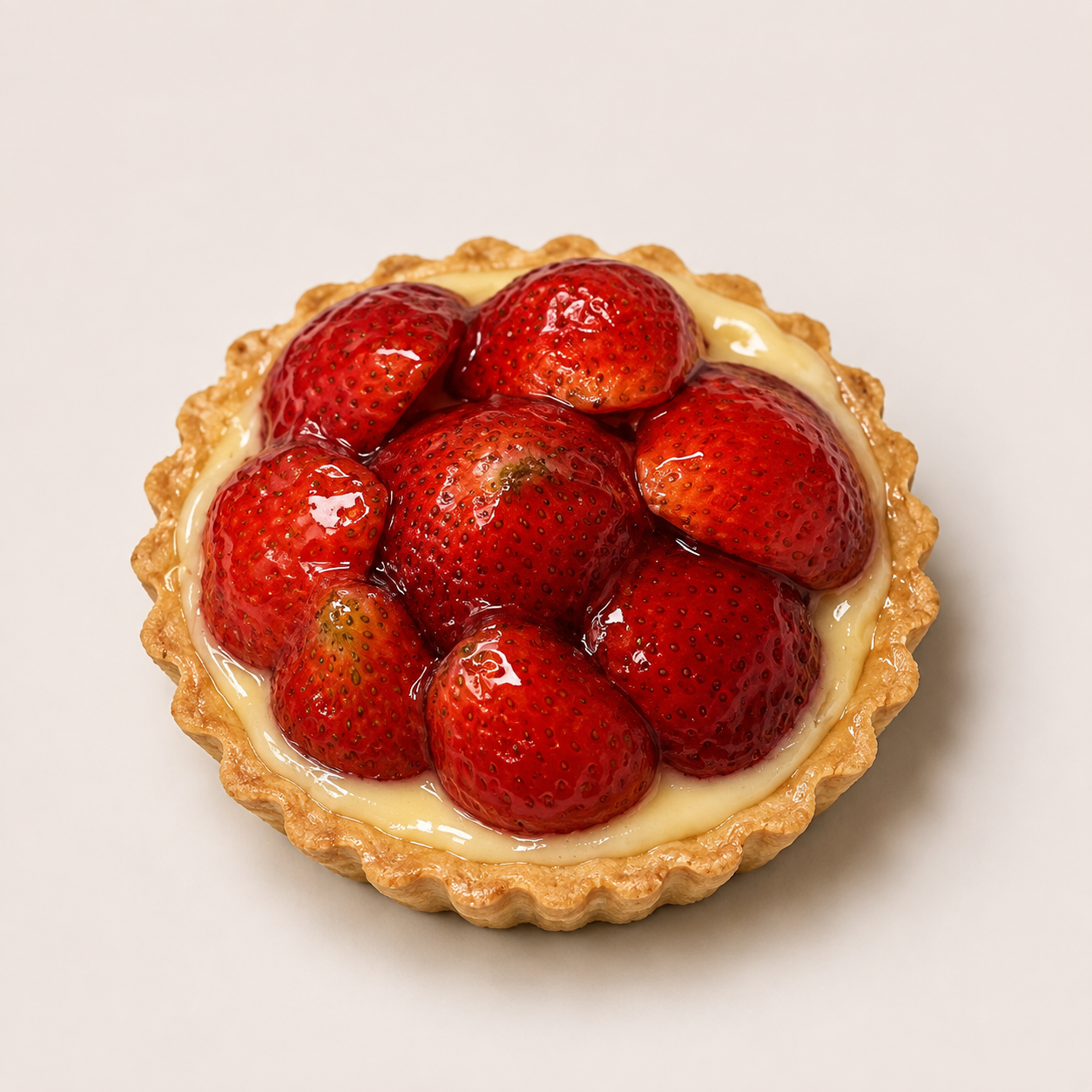 Tartelette aux fraises — Comptoir Français TLV, Tel Aviv
